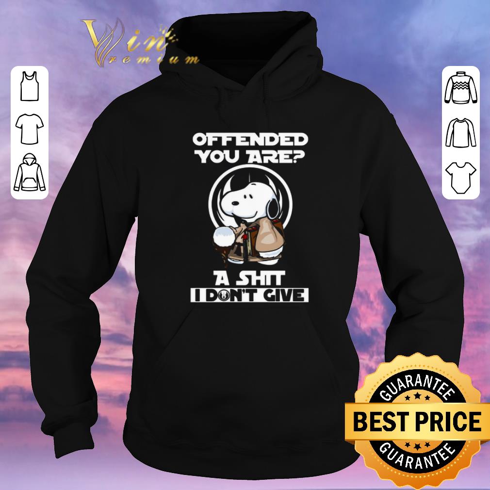 Hot Snoopy Yoda Offended you are A shit I do not give shirt sweater 4 - Hot Snoopy Yoda Offended you are A shit I do not give shirt sweater