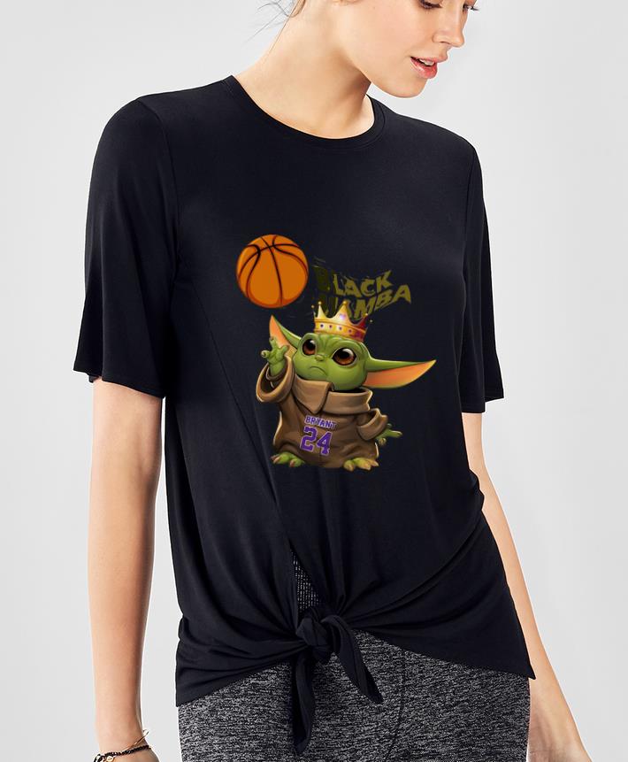 Hot Star Wars Baby Yoda Black Mamba Kobe Bryant shirt 4 - Hot Star Wars Baby Yoda Black Mamba Kobe Bryant shirt