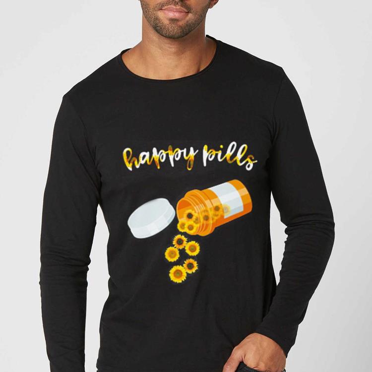 Hot Sunflowers Happy pills shirt 4 - Hot Sunflowers Happy pills shirt