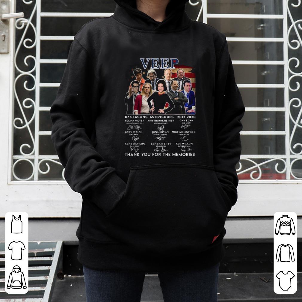 Hot Veep 07 Seasons 65 Episodes 2012 2020 Thank You For The Memories Signature shirt 4 - Hot Veep 07 Seasons 65 Episodes 2012 2020 Thank You For The Memories Signature shirt