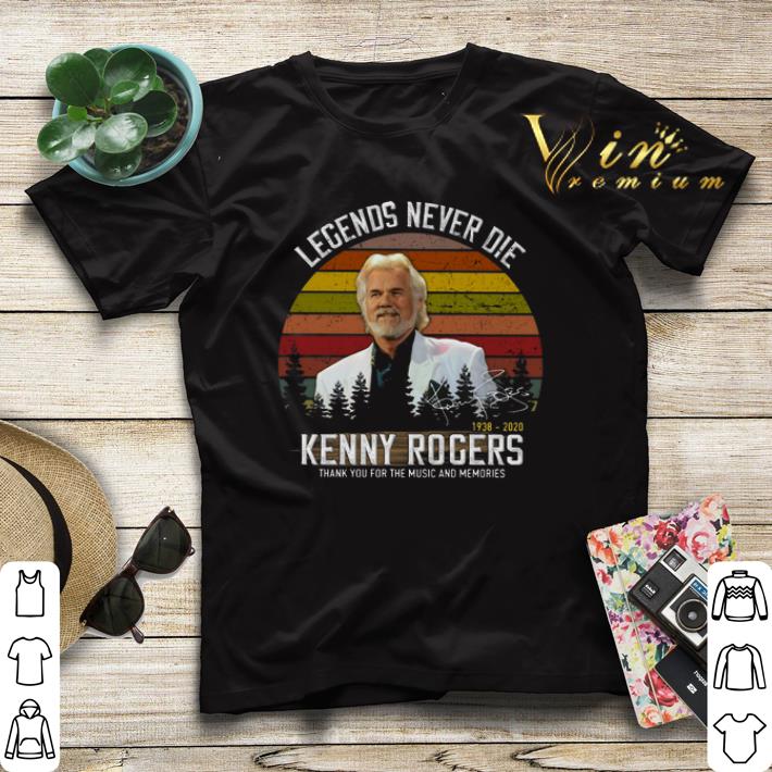 Legends never die Kenny Rogers thank you for the music and memories shirt sweater 4 - Legends never die Kenny Rogers thank you for the music and memories shirt sweater