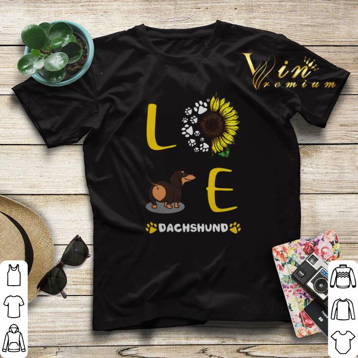 Love Dachshund Sunflower shirt sweater Love Dachshund Sunflower shirt sweater 4 - Love Dachshund Sunflower shirt sweater