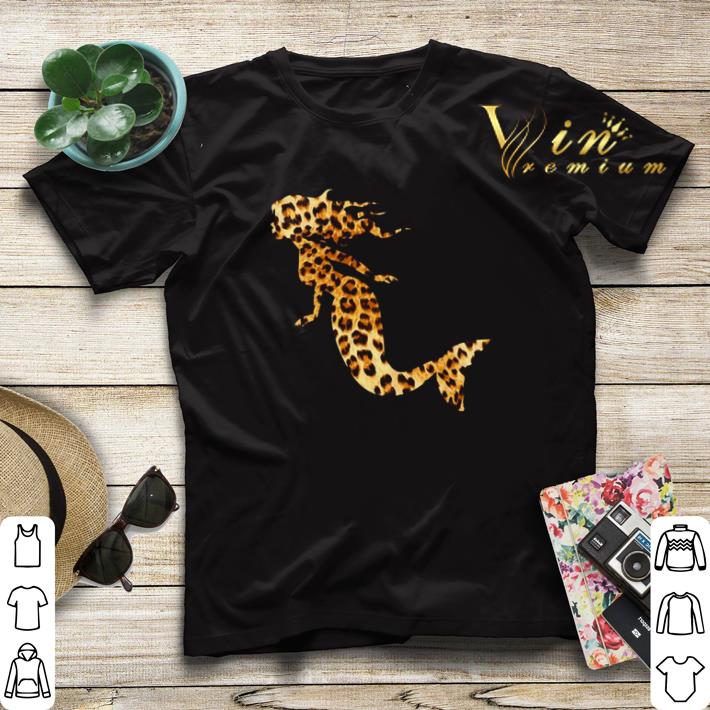 Mermaid and Leopard shirt sweater 4 - Mermaid and Leopard shirt sweater
