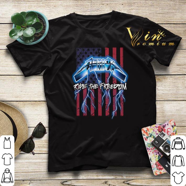 Metallica Merica Ride The Freedom American Flag shirt sweater 4 - Metallica Merica Ride The Freedom American Flag shirt sweater