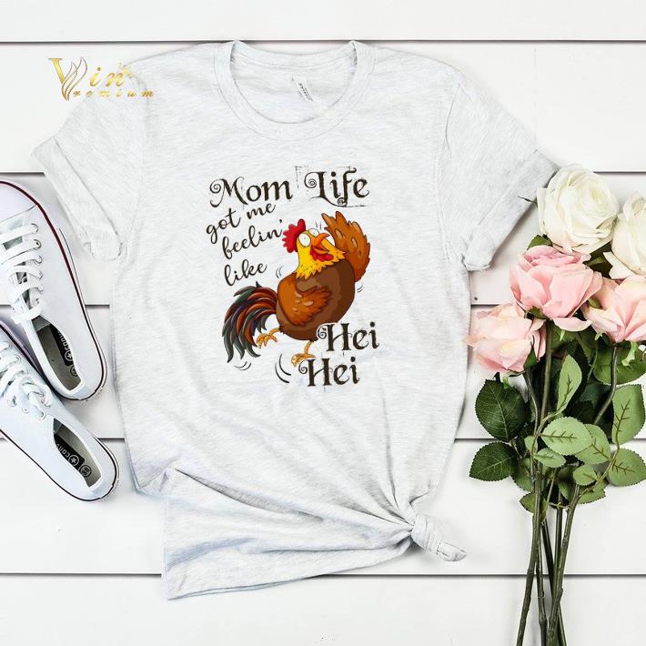 Mom life got me feelin like Hei Hei chicken shirt sweater 4 - Mom life got me feelin' like Hei Hei chicken shirt sweater