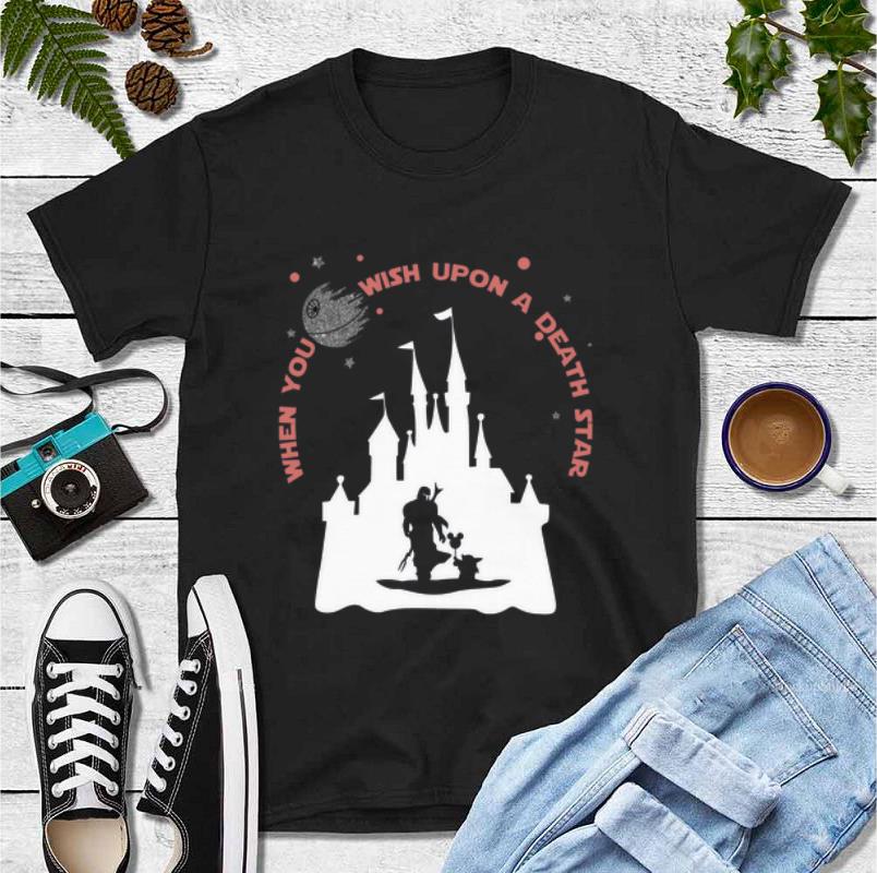 Nice Baby Yoda The Mandalorian When You Wish Upon A Death Star shirt 4 - Nice Baby Yoda The Mandalorian When You Wish Upon A Death Star shirt