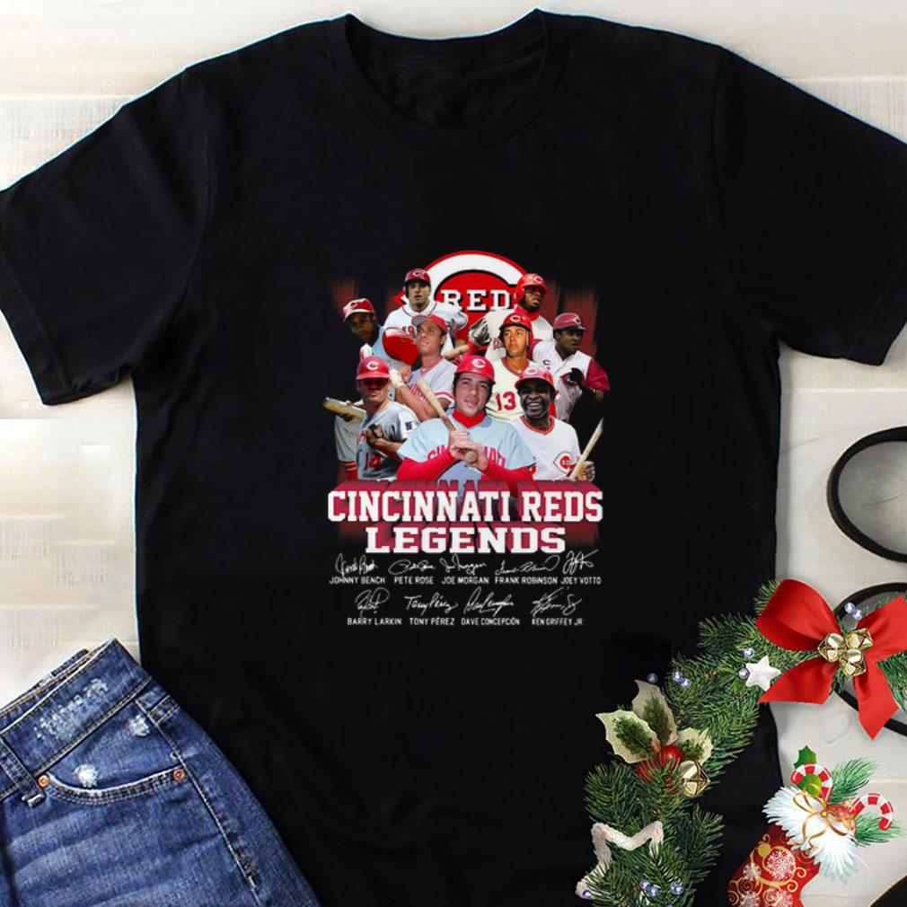Nice Cincinnati Reds Legends Players Signatures shirt 1 1 - Nice Cincinnati Reds Legends Players Signatures shirt