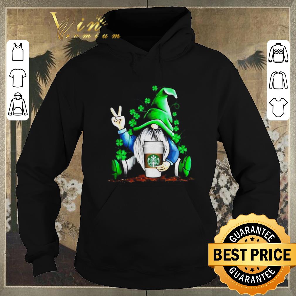 Nice Gnome hug Starbucks coffee St. Patrick's Day shirt sweater Nice Gnome hug Starbucks coffee St Patrick s Day shirt sweater 4 - Nice Gnome hug Starbucks coffee St. Patrick's Day shirt sweater