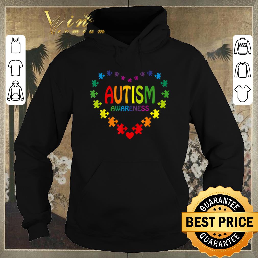 Nice Love Autism Awareness heart shirt 4 - Nice Love Autism Awareness heart shirt