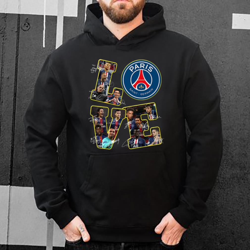 Nice Love Paris Saint Germain Signatures shirt 4 - Nice Love Paris Saint Germain Signatures shirt