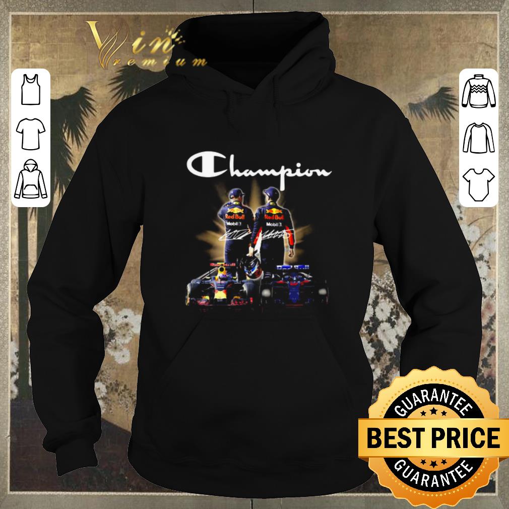 Official Champions Red Bull Racing signatures shirt sweater 4 - Official Champions Red Bull Racing signatures shirt sweater