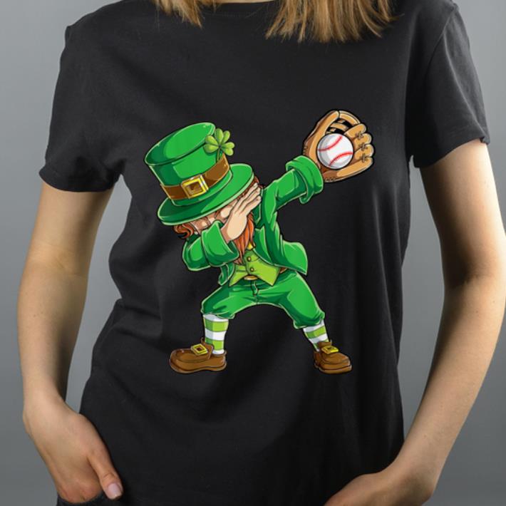 Official Dabbing Leprechaun Baseball St Patricks Day Boys Men Sports shirt 4 - Official Dabbing Leprechaun Baseball St Patricks Day Boys Men Sports shirt