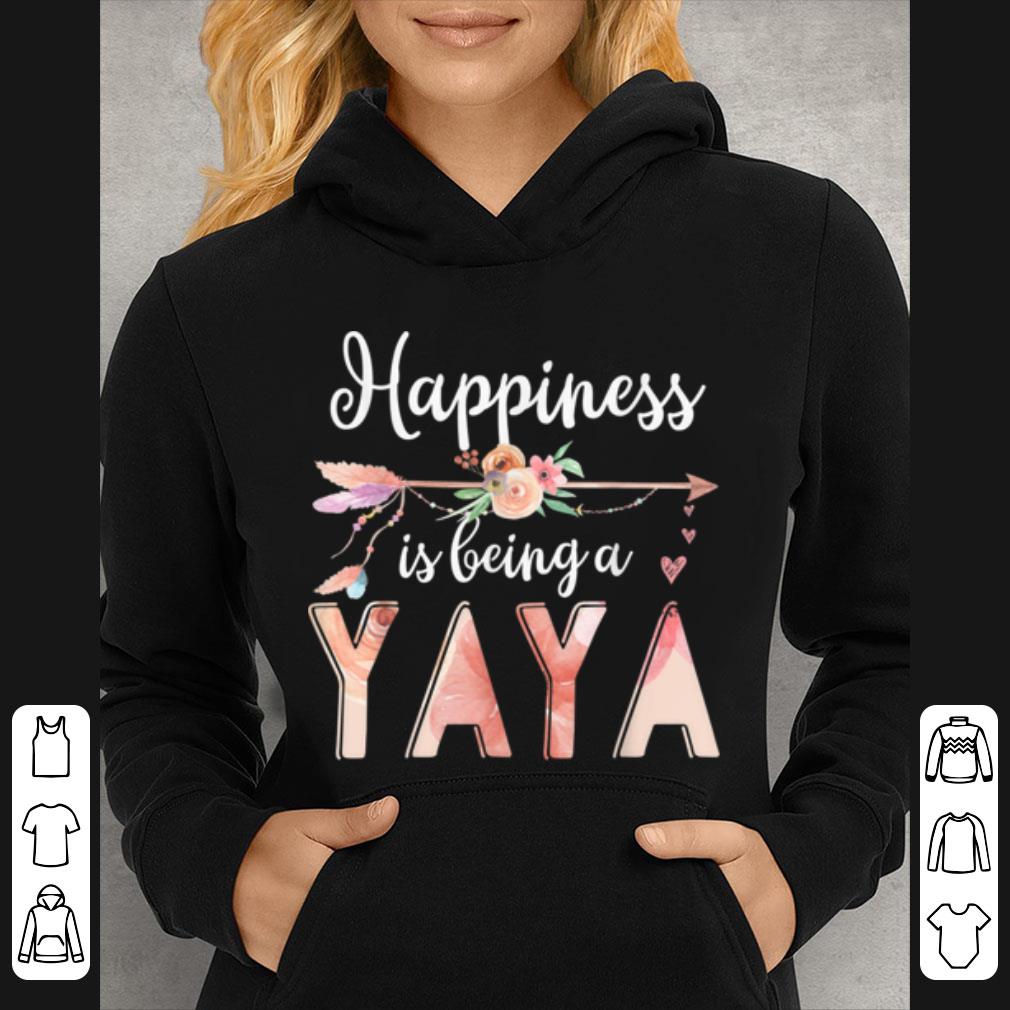Official Happiness Is Being A Yaya Floral Mother s Day Grandma Gift shirt 4 - Official Happiness Is Being A Yaya Floral Mother's Day Grandma Gift shirt