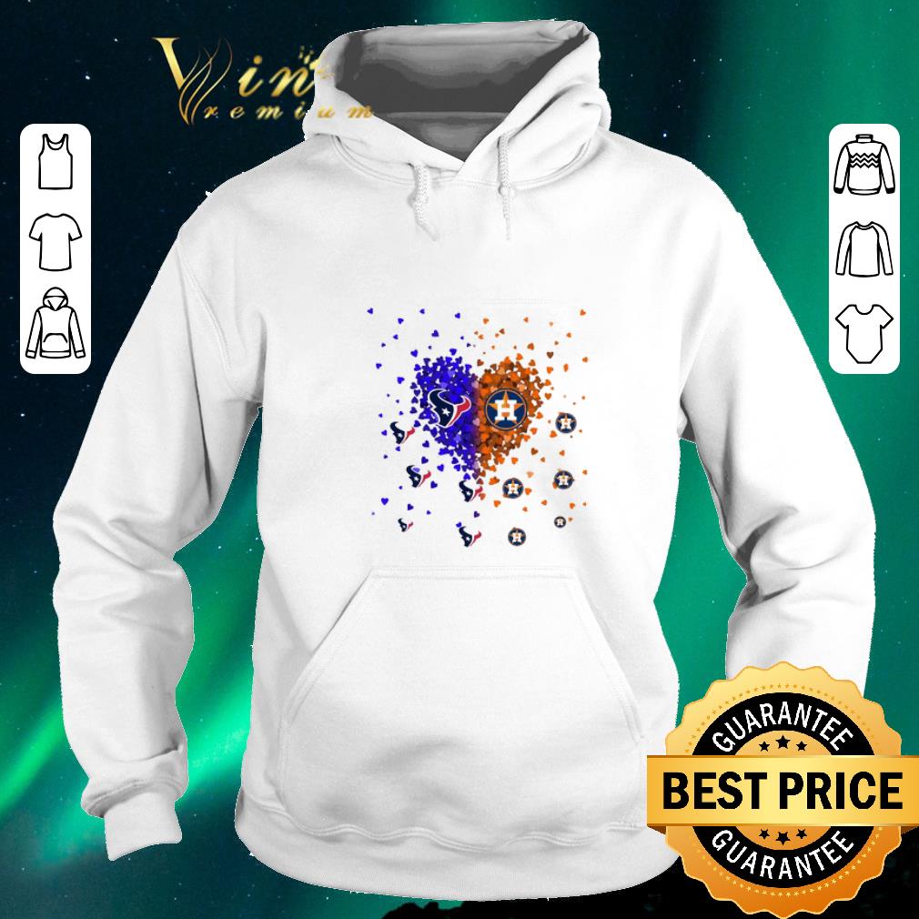 Official Love Houston Texans and Houston Astros Tiny Hearts Shape shirt sweater 4 - Official Love Houston Texans and Houston Astros Tiny Hearts Shape shirt sweater