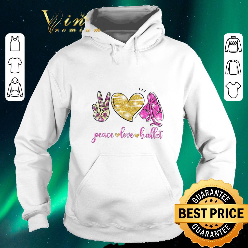 Official Peace Love Ballet shoes shirt sweater 4 - Official Peace Love Ballet shoes shirt sweater