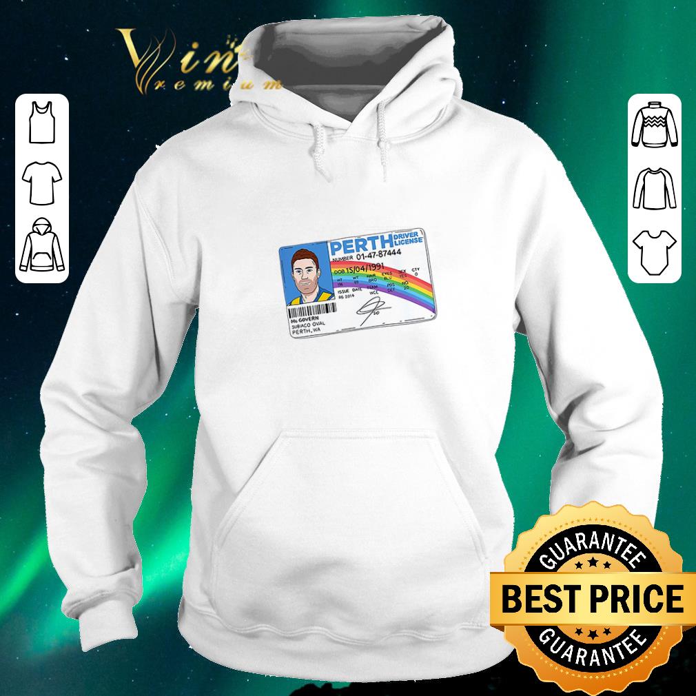 Official Perth Driver License Rainbow shirt sweater 4 - Official Perth Driver License Rainbow shirt sweater