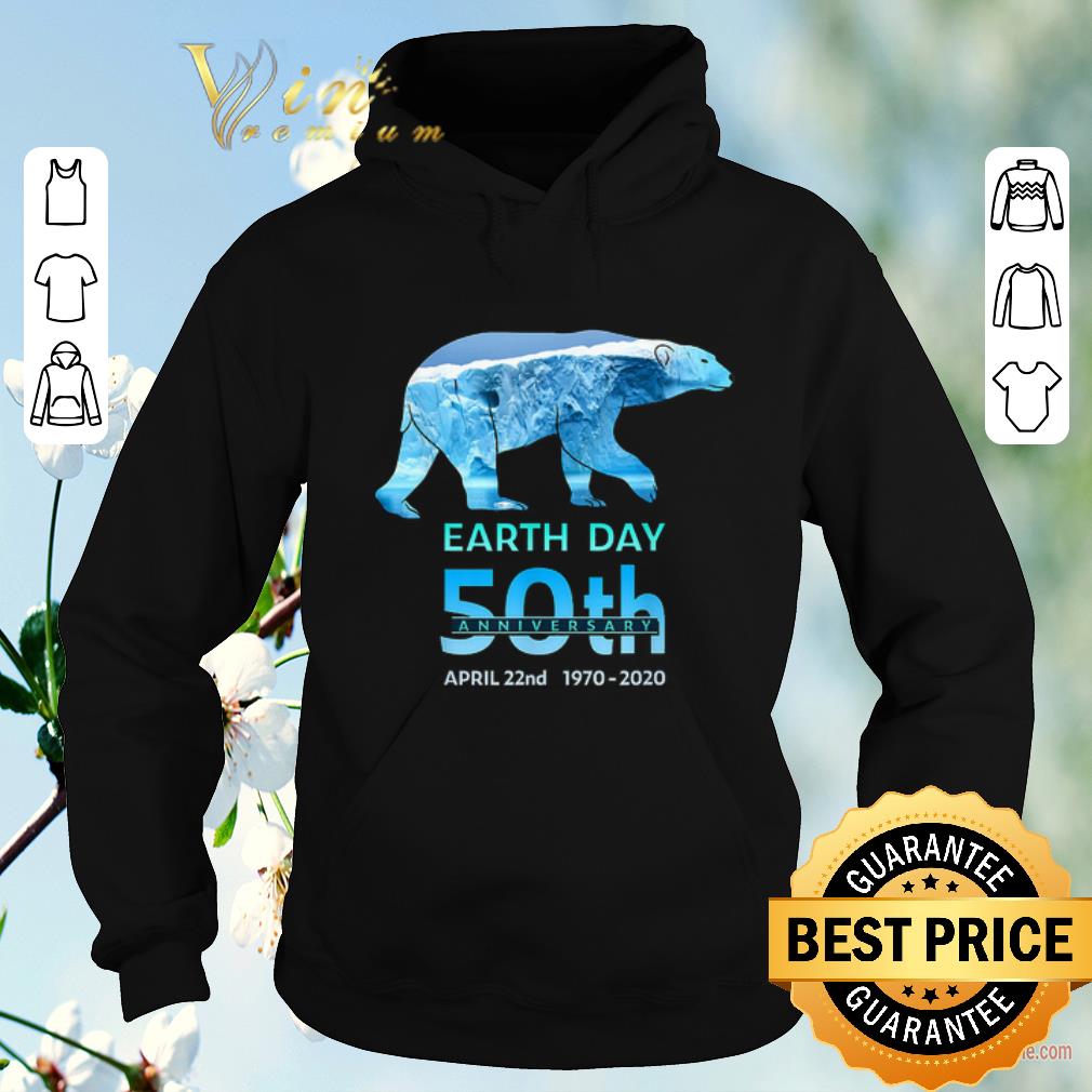 Official Polar Bear earth day 50th anniversary april 22nd 1970 2020 shirt sweater 4 - Official Polar Bear earth day 50th anniversary april 22nd 1970-2020 shirt sweater