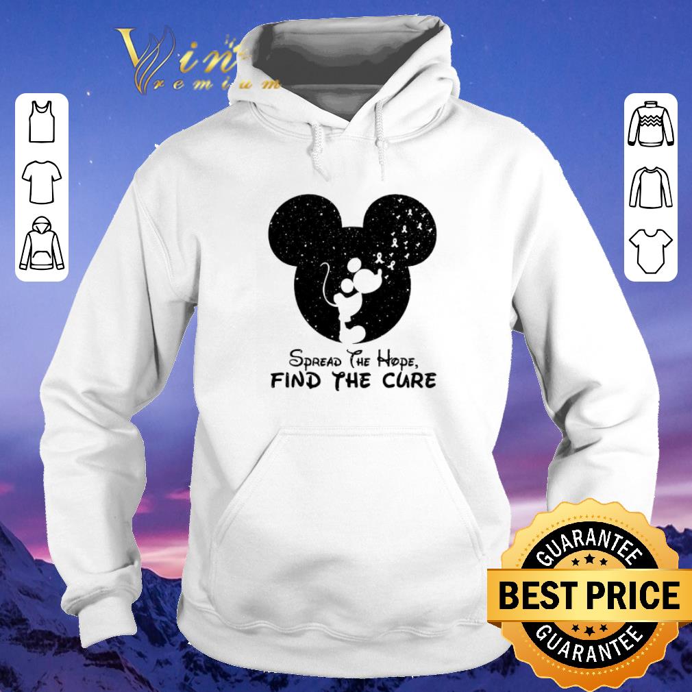 Official Spread The Hope Find The Cure Breast Cancer Awareness Mickey Mouse shirt sweater Official Spread The Hope Find The Cure Breast Cancer Awareness Mickey Mouse shirt sweater 4 - Official Spread The Hope Find The Cure Breast Cancer Awareness Mickey Mouse shirt sweater
