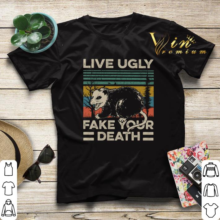 Opossum Live Ugly Fake Your Death Vintage shirt sweater 4 - Opossum Live Ugly Fake Your Death Vintage shirt sweater