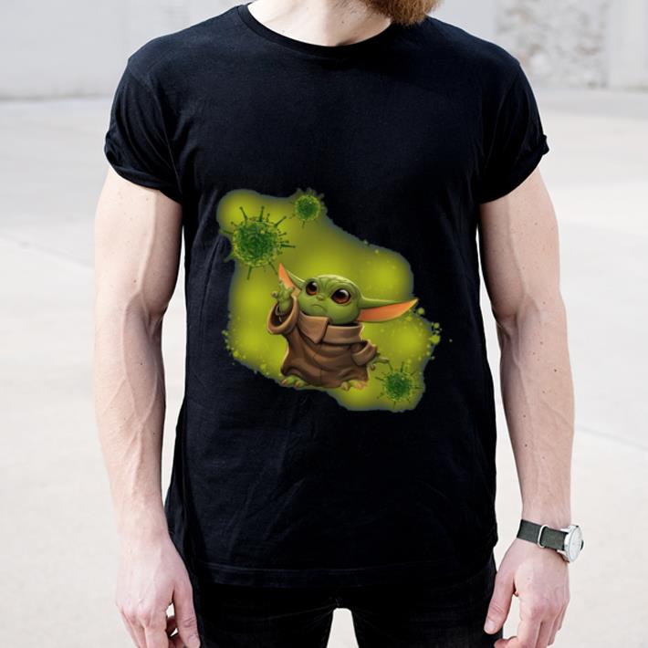 Original Baby Yoda Coronavirus shirt 4 - Original Baby Yoda Coronavirus shirt