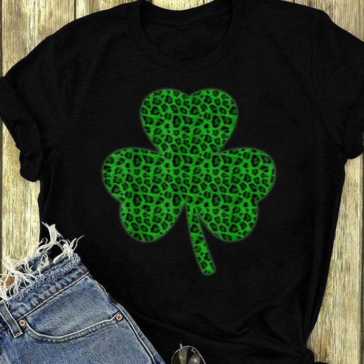 Original Leopard Print Shamrock St Patricks Day Irish Women shirt 4 - Original Leopard Print Shamrock St Patricks Day Irish Women shirt