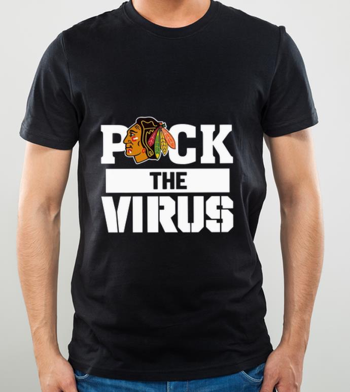 Original Puck The Virus Chicago Blackhawks shirt 4 - Original Puck The Virus Chicago Blackhawks shirt