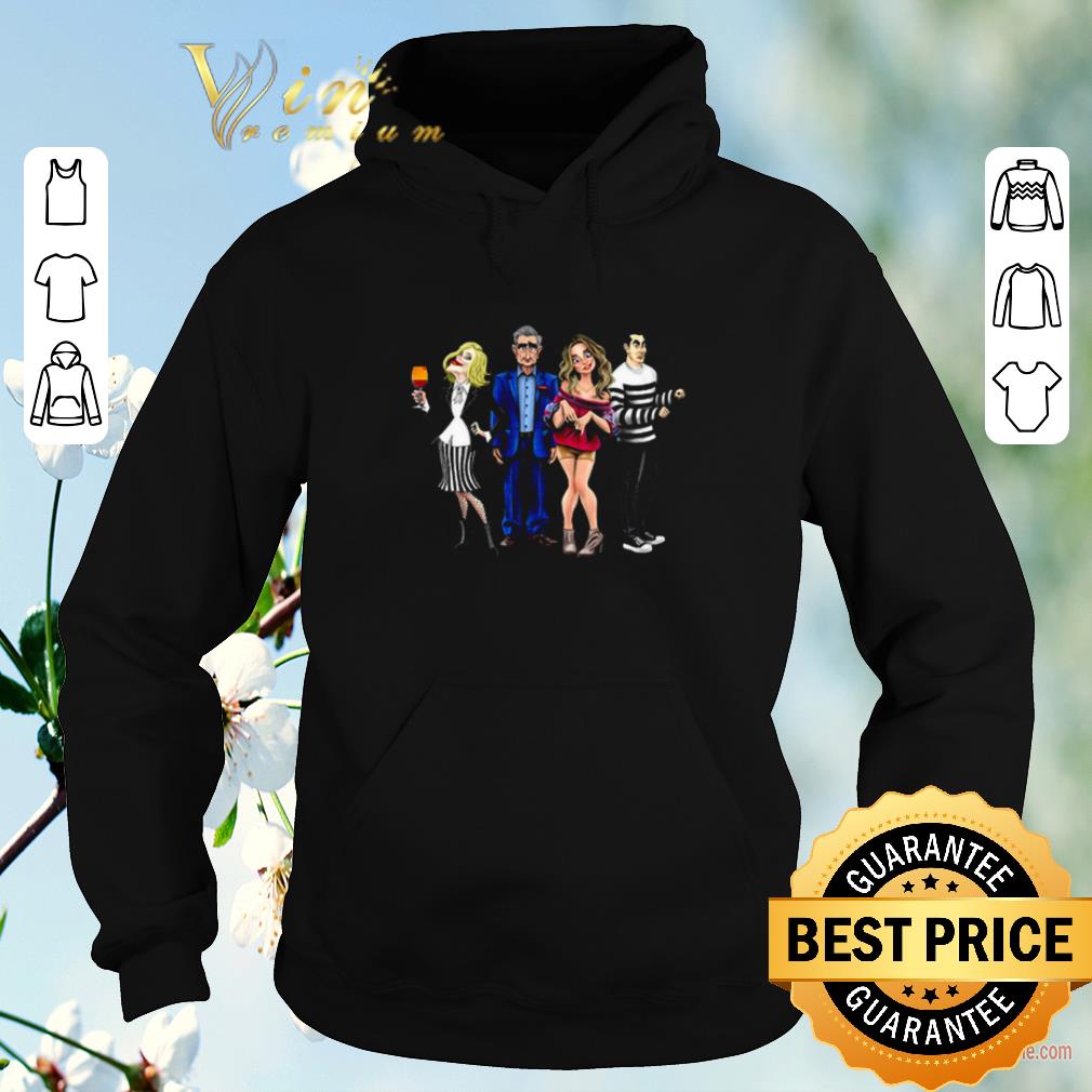 Original Schitt s Creek cartoons characters shirt sweater 4 - Original Schitt’s Creek cartoons characters shirt sweater