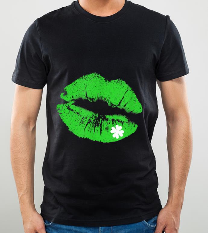 Original Shamrock Kiss Lips St Patrick s Day Women shirt 4 - Original Shamrock Kiss Lips St. Patrick's Day Women shirt