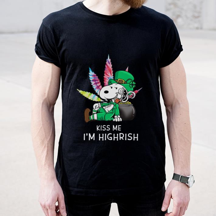 Original Snoopy Kiss Me I m Highrish shirt 4 - Original Snoopy Kiss Me I’m Highrish shirt