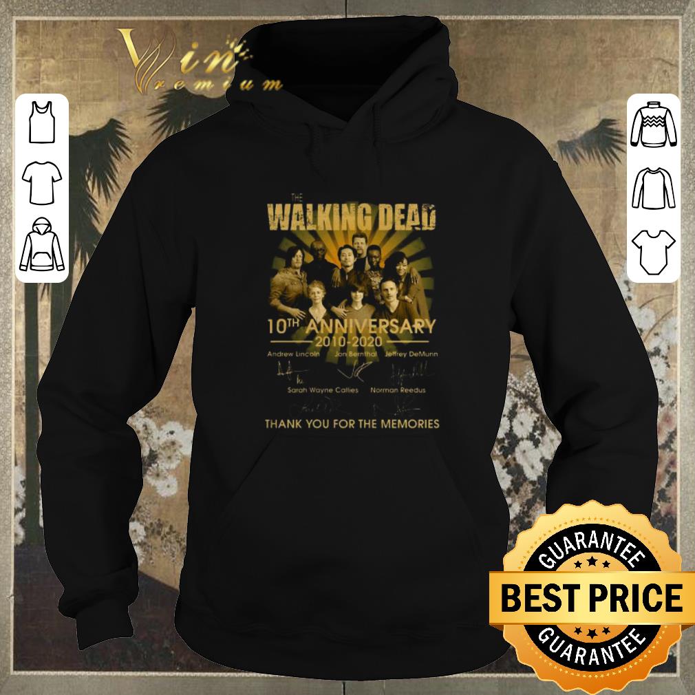 Original The Walking Dead character 10th anniversary 2010-2020 signatures shirt sweater Original The Walking Dead character 10th anniversary 2010 2020 signatures shirt sweater 4 - Original The Walking Dead character 10th anniversary 2010-2020 signatures shirt sweater