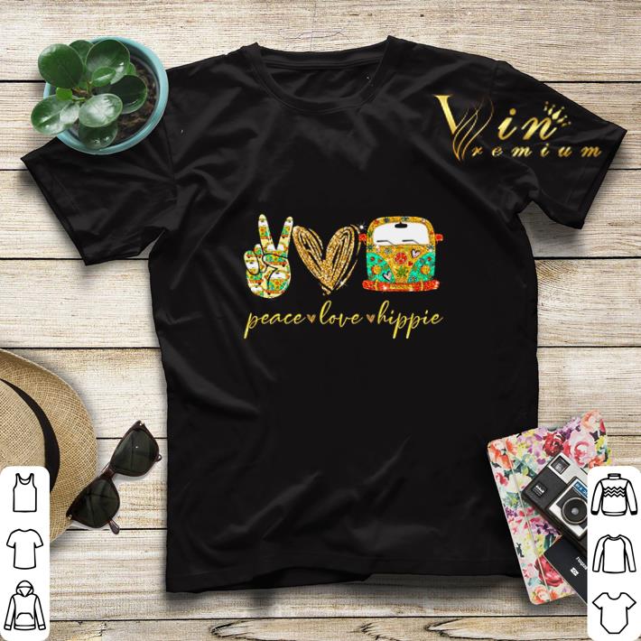 Peace love Hippie bus shirt 4 - Peace love Hippie bus shirt