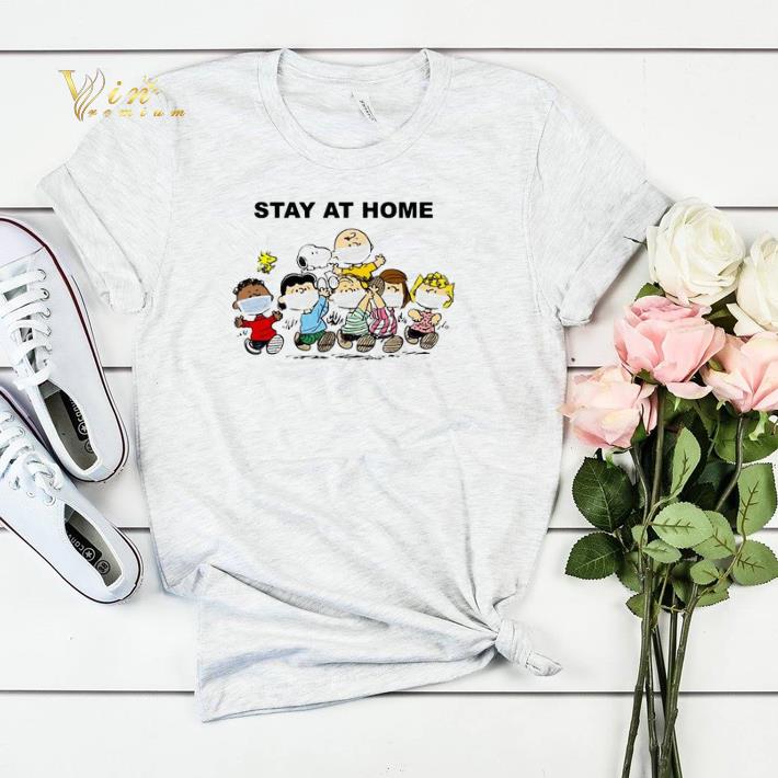 Peanuts Mask Stay At Home shirt sweater Peanuts Mask Stay At Home shirt sweater 4 1 - Peanuts Mask Stay At Home shirt sweater
