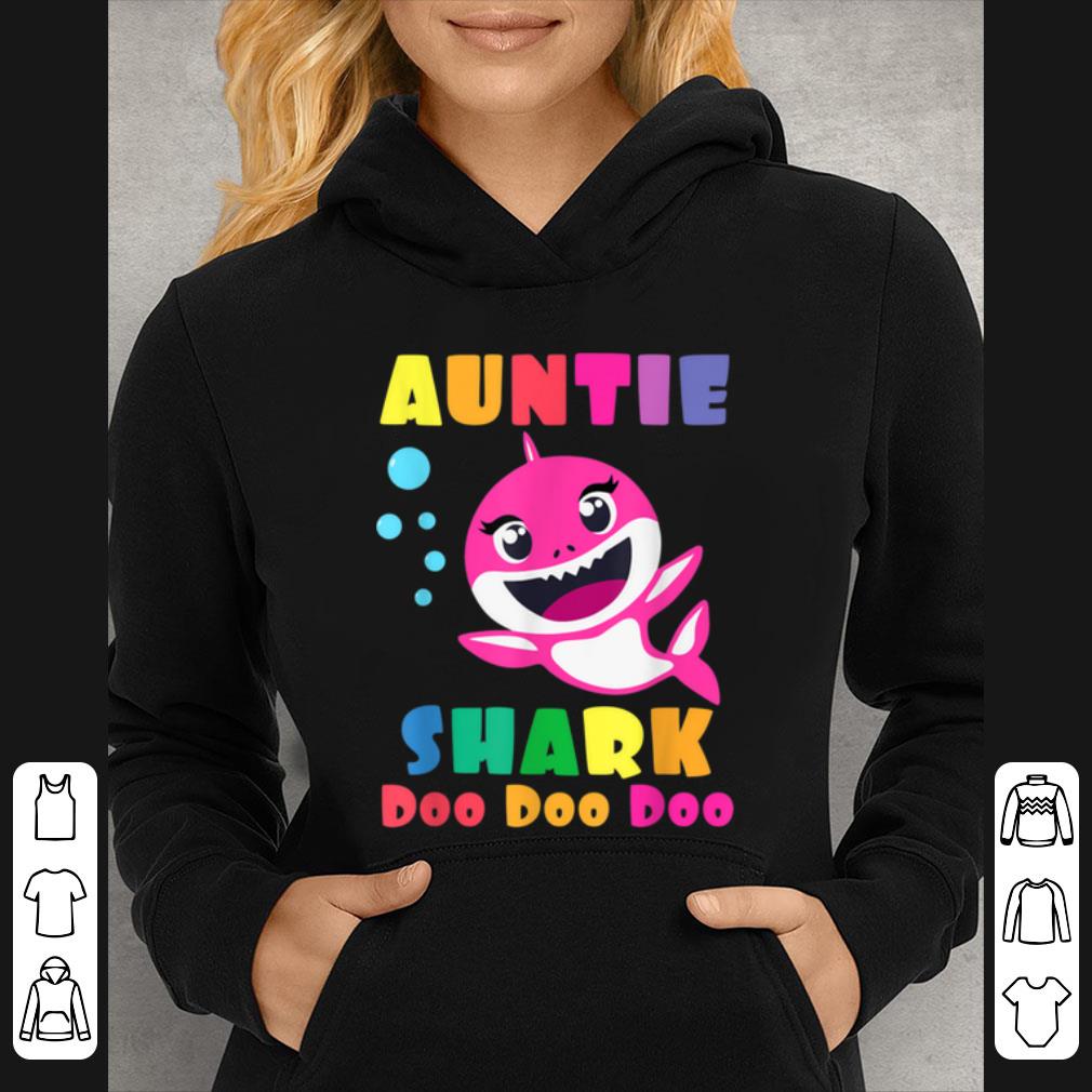 Premium Auntie Shark Funny Mothers Day Gift For Womens Mom shirt 4 - Premium Auntie Shark Funny Mothers Day Gift For Womens Mom shirt