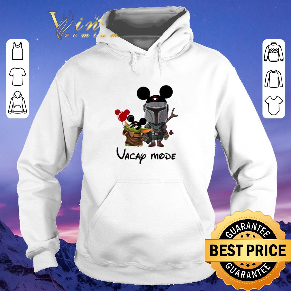Premium Baby Yoda and Boba Fett Vacay Mode shirt sweater 4 - Premium Baby Yoda and Boba Fett Vacay Mode shirt sweater