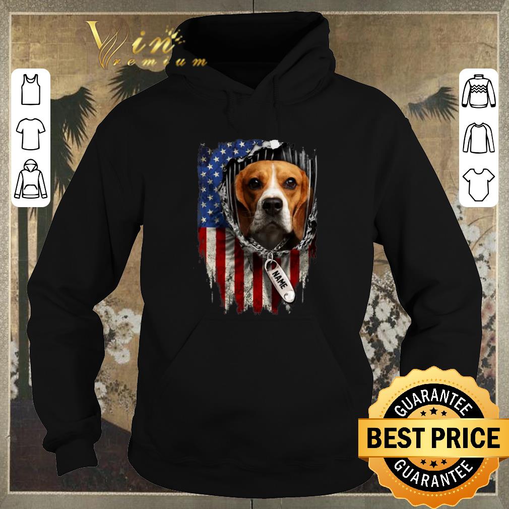 Premium Beagle dog name American flag shirt sweater Premium Beagle dog name American flag shirt sweater 4 - Premium Beagle dog name American flag shirt sweater