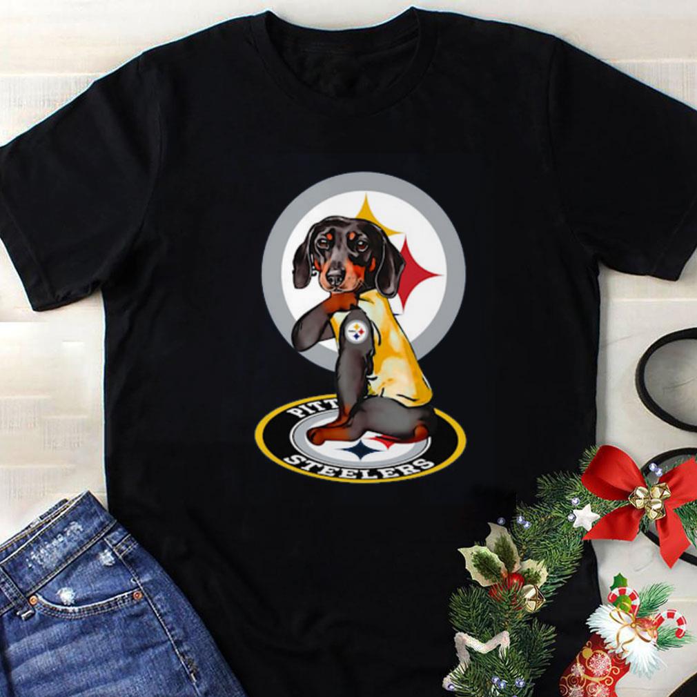 Premium Dachshund Pittsburgh Steelers shirt 1 - Premium Dachshund Pittsburgh Steelers shirt