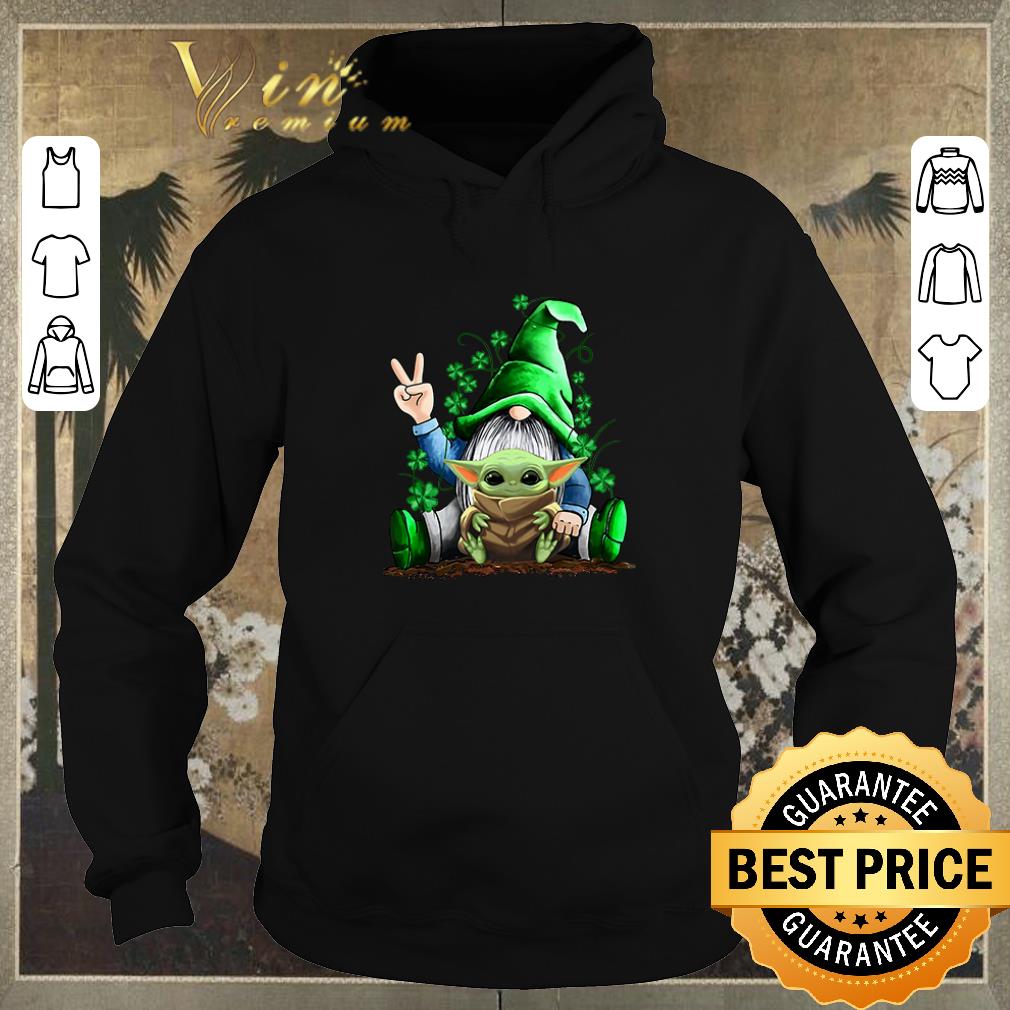 Premium Gnome hug Baby Yoda Irish St Patrick s day shirt sweater 4 - Premium Gnome hug Baby Yoda Irish St. Patrick’s day shirt sweater