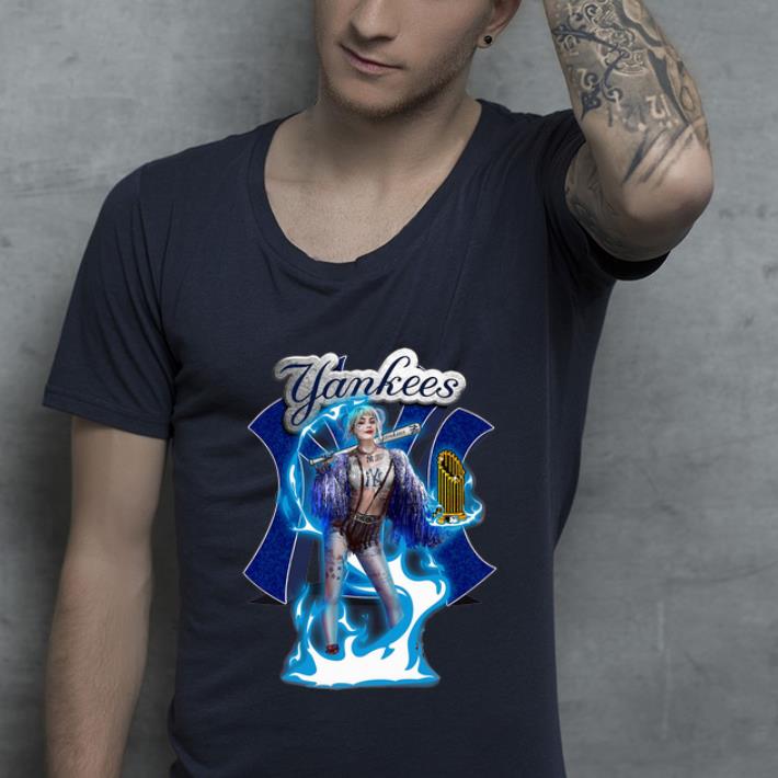 Premium Harley Quinn New York Yankee MLB Champions shirt 4 - Premium Harley Quinn New York Yankee MLB Champions shirt