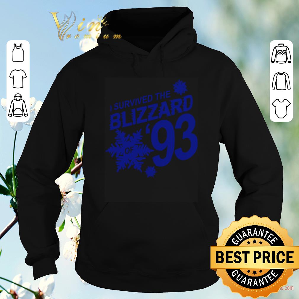 Premium I survived the blizzard of 93 shirt sweater 4 - Premium I survived the blizzard of 93 shirt sweater