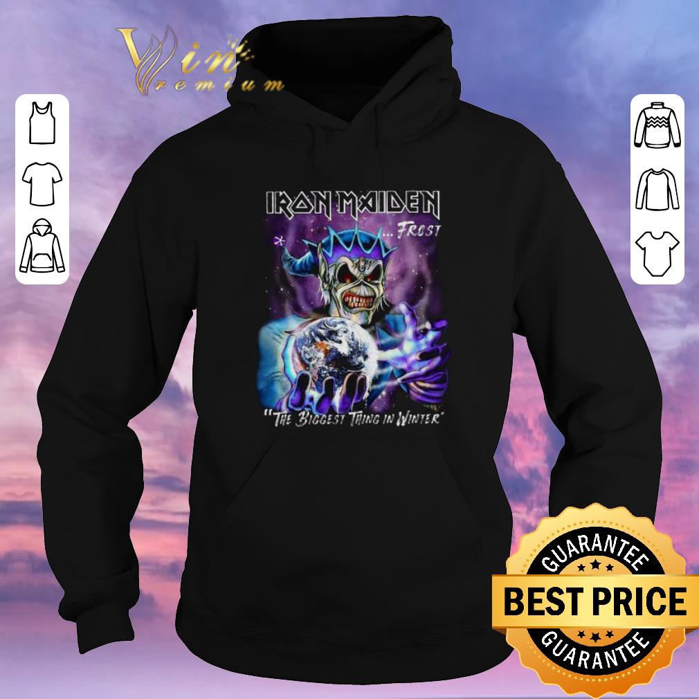 Premium Iron Maiden Frost The Biggest Thing In Winter shirt sweater 4 - Premium Iron Maiden Frost The Biggest Thing In Winter shirt sweater