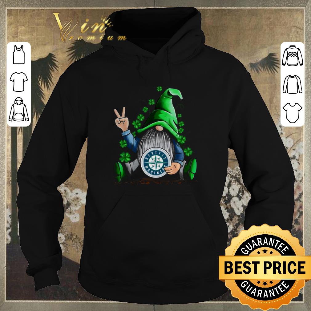 Premium MLB Gnomes Lucky hug Seattle Mariners Baseball shirt sweater 4 - Premium MLB Gnomes Lucky hug Seattle Mariners Baseball shirt sweater