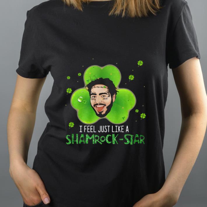 Premium Post Malone Shamrock Star St Patrick s Day shirt 4 - Premium Post Malone Shamrock Star St Patrick’s Day shirt