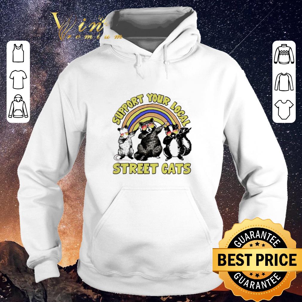 Premium Raccon support your local street cats shirt sweater 4 - Premium Raccon support your local street cats shirt sweater