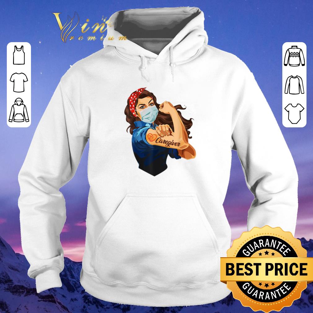 Premium Strong Girl Caregiver Coronavirus shirt sweater Premium Strong Girl Caregiver Coronavirus shirt sweater 4 - Premium Strong Girl Caregiver Coronavirus shirt sweater