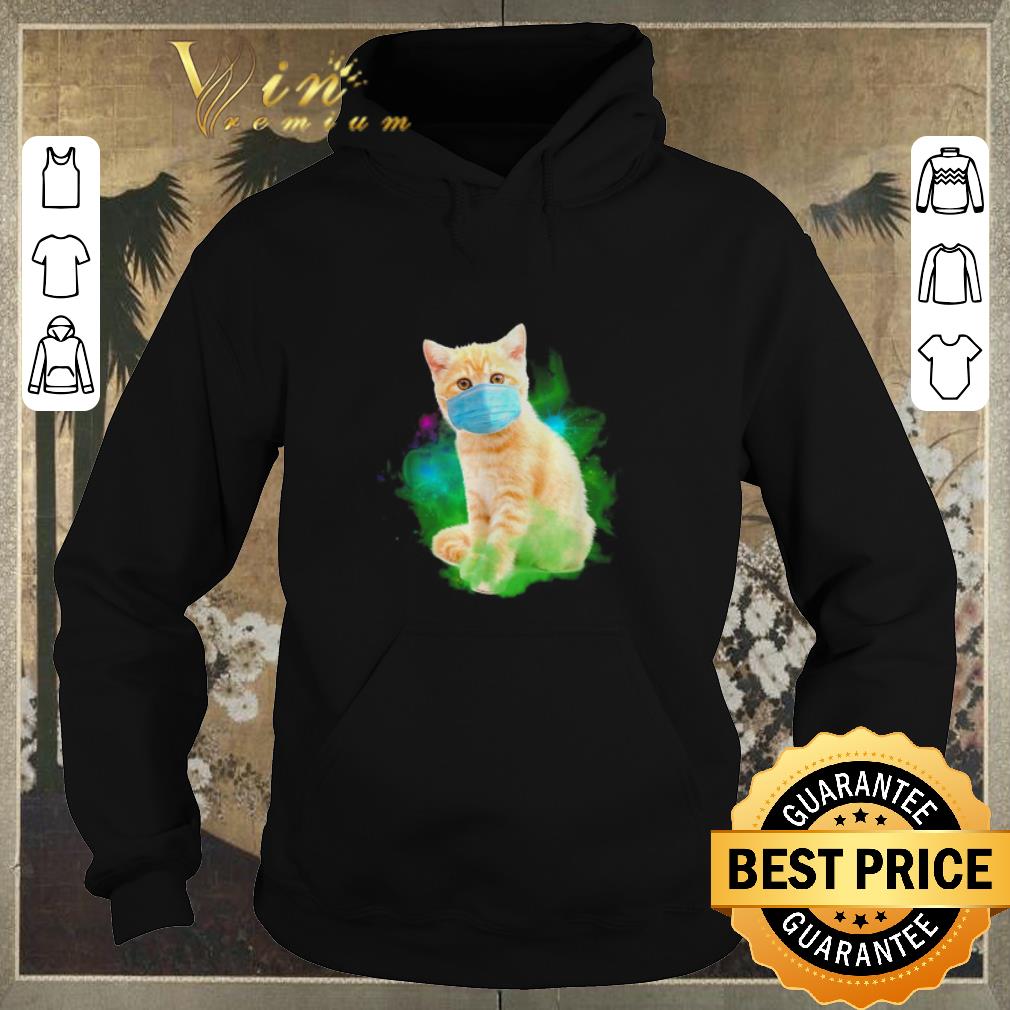 Pretty Cat wearing face mask shirt sweater Pretty Cat wearing face mask shirt sweater 4 - Pretty Cat wearing face mask shirt sweater