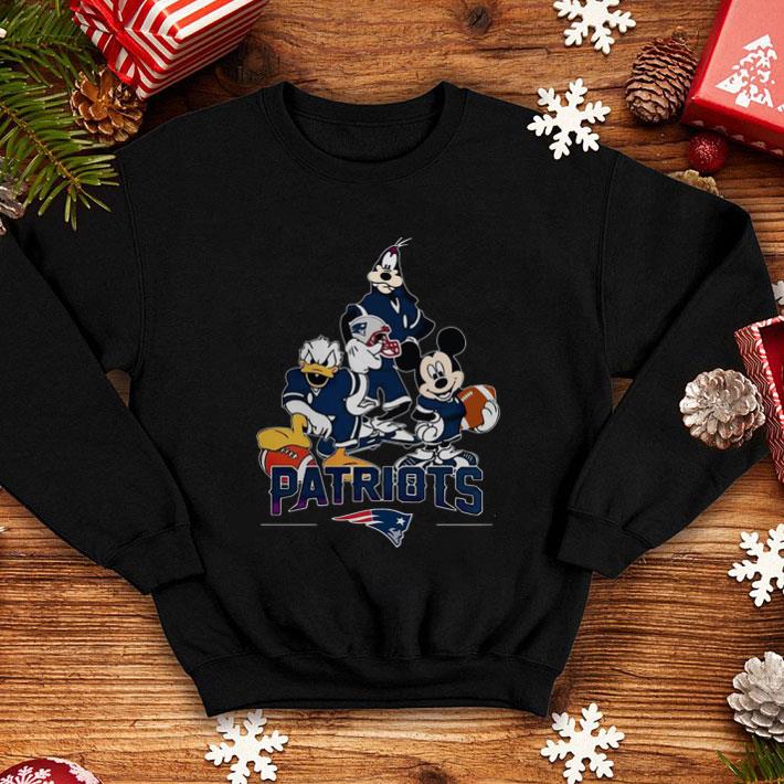 Pretty Disney Characters mashup New England Patriots shirt 4 - Pretty Disney Characters mashup New England Patriots shirt