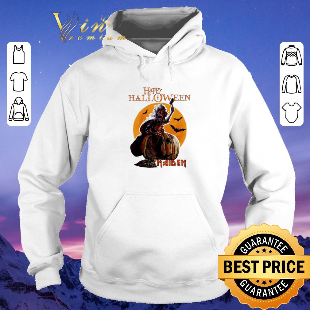 Pretty Happy Halloween mashup Iron Maiden shirt sweater 4 - Pretty Happy Halloween mashup Iron Maiden shirt sweater