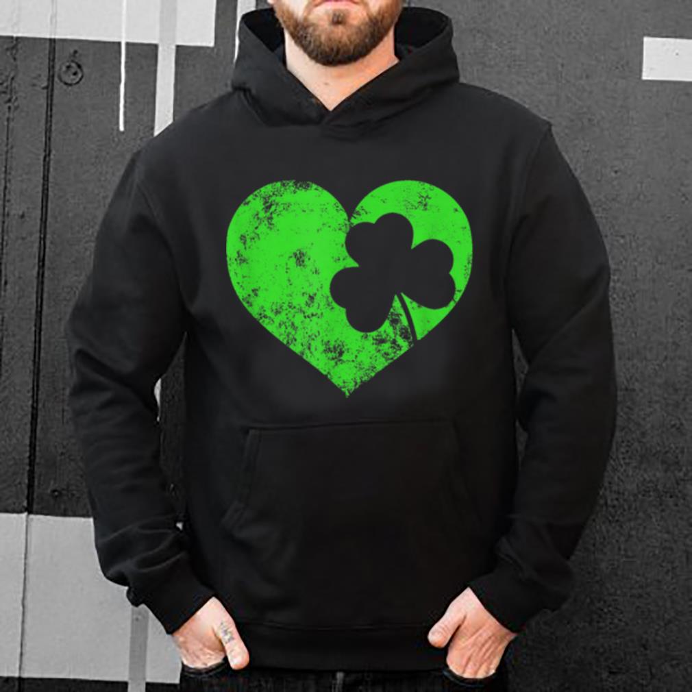 Pretty I Love St Patrick s Day Cute Heart Shamrock Top Tee shirt 4 - Pretty I Love St Patrick's Day Cute Heart Shamrock Top Tee shirt