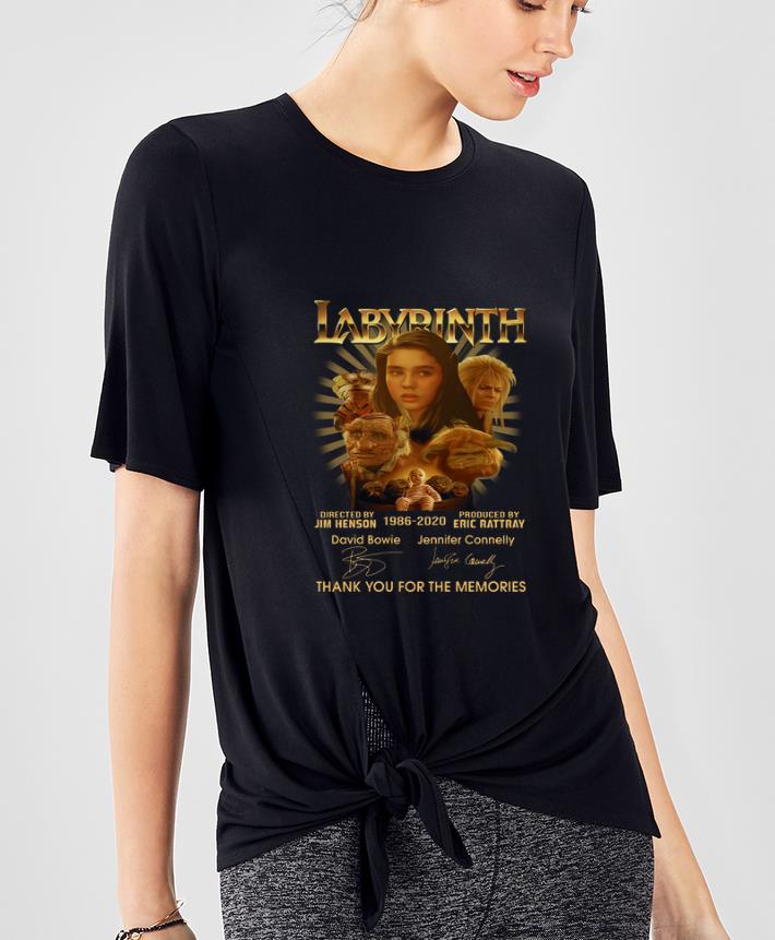Pretty Labyrinth 1986 2020 Thank You For The Memories Signatures shirt 4 - Pretty Labyrinth 1986 2020 Thank You For The Memories Signatures shirt