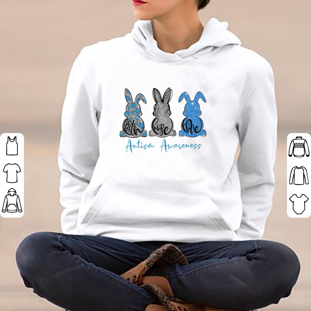 Pretty Rabbits Faith Hope Love Autism Awareness shirt 4 - Pretty Rabbits Faith Hope Love Autism Awareness shirt